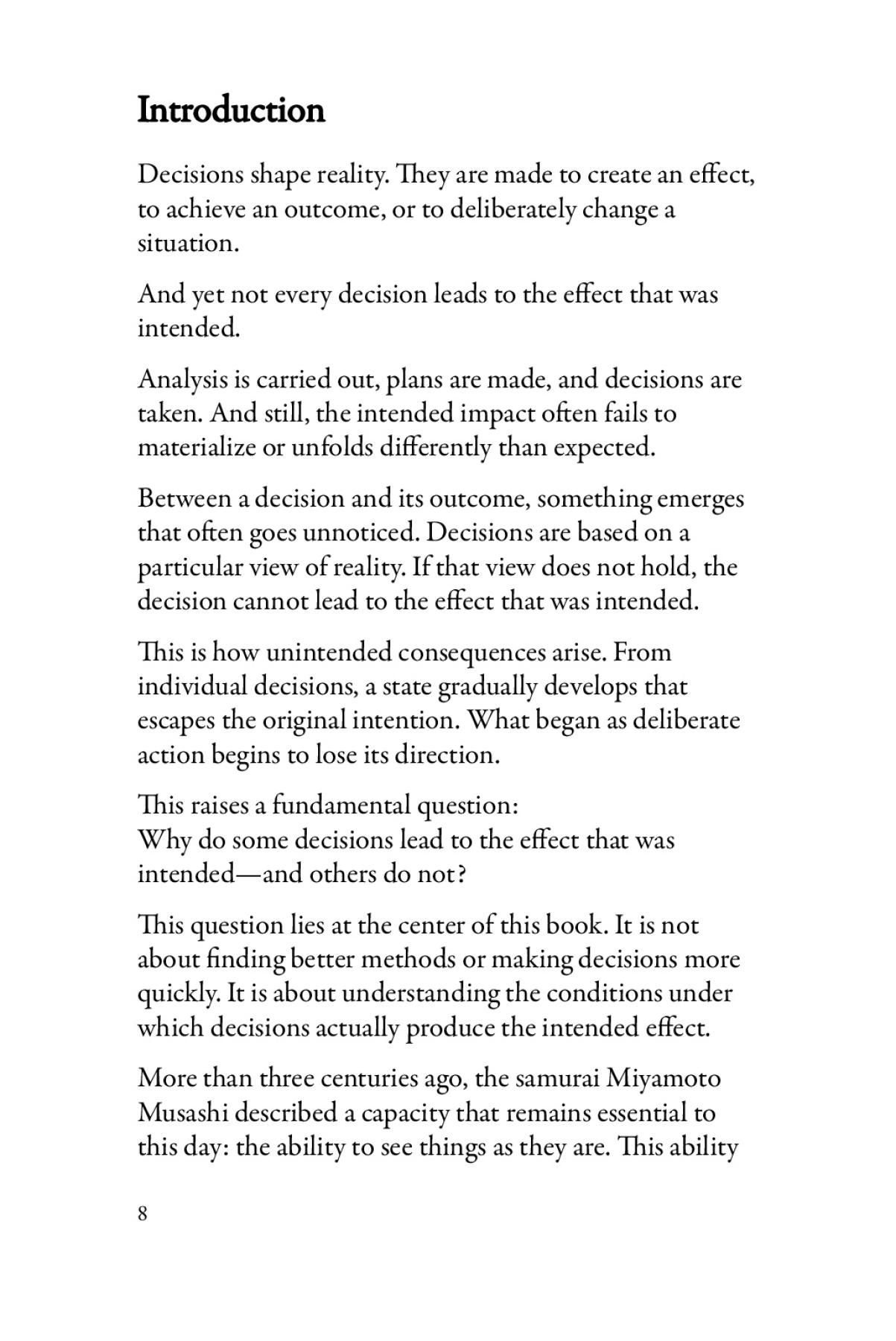 The Five Rings of Effectiveness